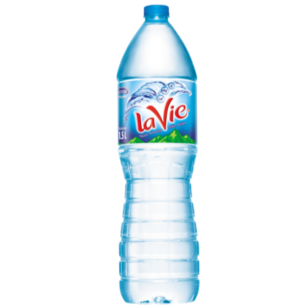 Nước khoáng Lavie 1.5L 12 chai/thùng - Gạo An Bình Phát - Công Ty TNHH Thương Mại Dịch Vụ An Bình Phát